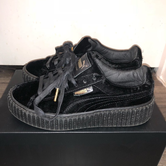 puma platform rihanna velvet